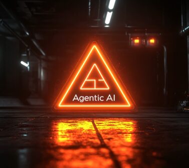 Triangle with the words Agentic AI inside.