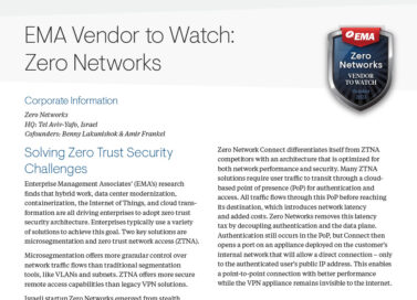 2023 EMA Vendors to Watch: Network Management